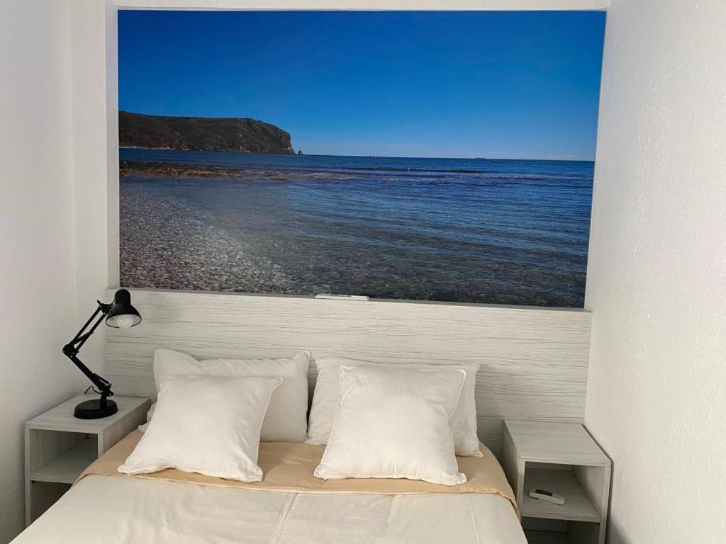 Apartamento Rosarioyemma - Primera Linea De Playa Con Vista Mar Jávea Zewnętrze zdjęcie